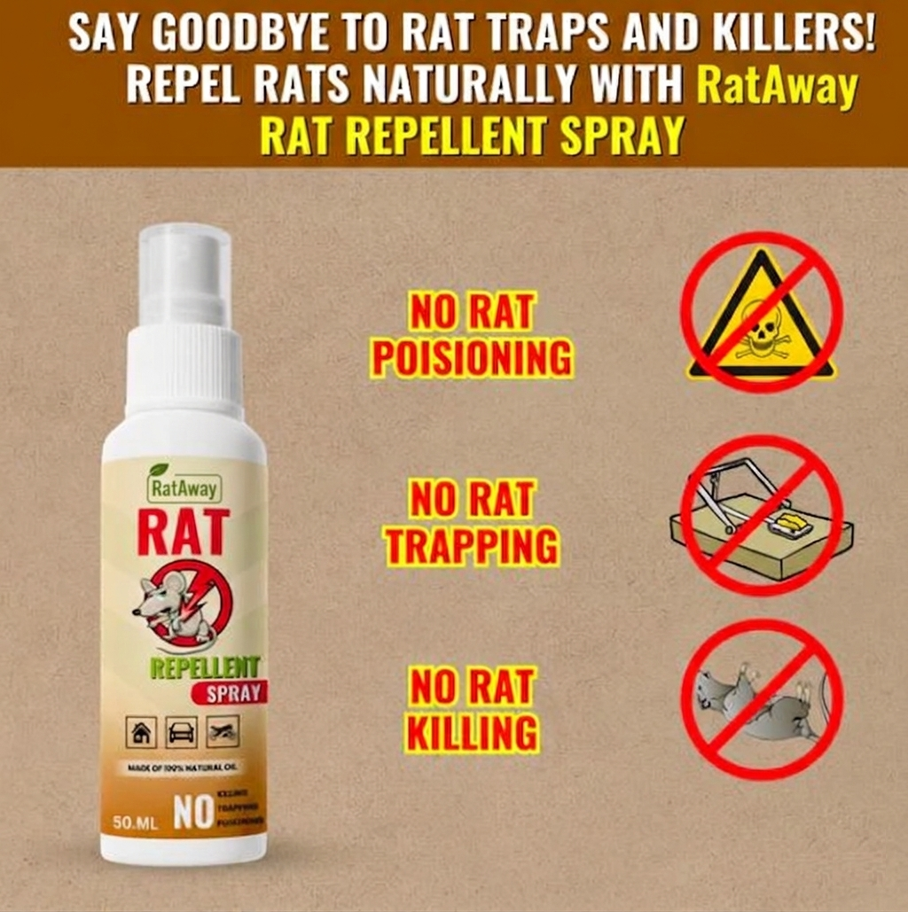 Rat Repellent Spray – Safe, Effective, and Eco-friendly