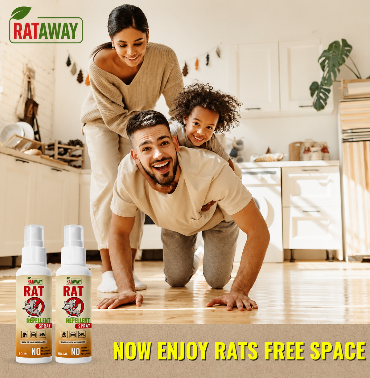 Rat Repellent Spray – Safe, Effective, and Eco-friendly