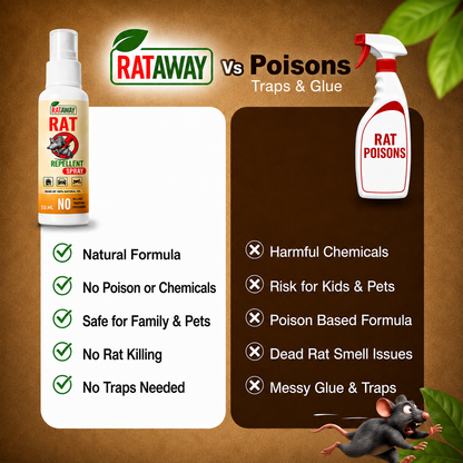 Rat Repellent Spray – Safe, Effective, and Eco-friendly
